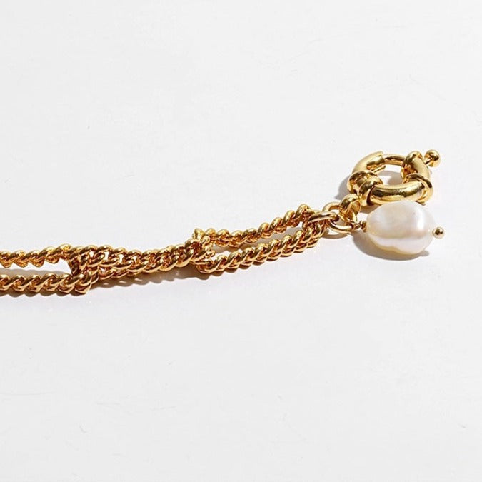 Pearl Chain Bracelet