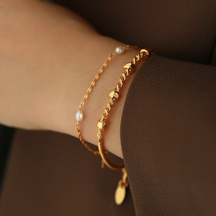 Gold Chain Bracelet