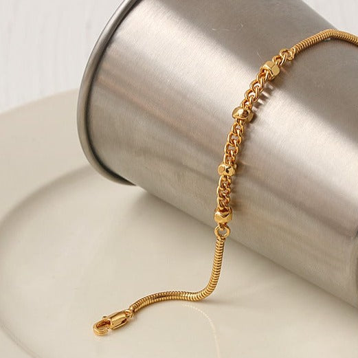 Gold Chain Bracelet