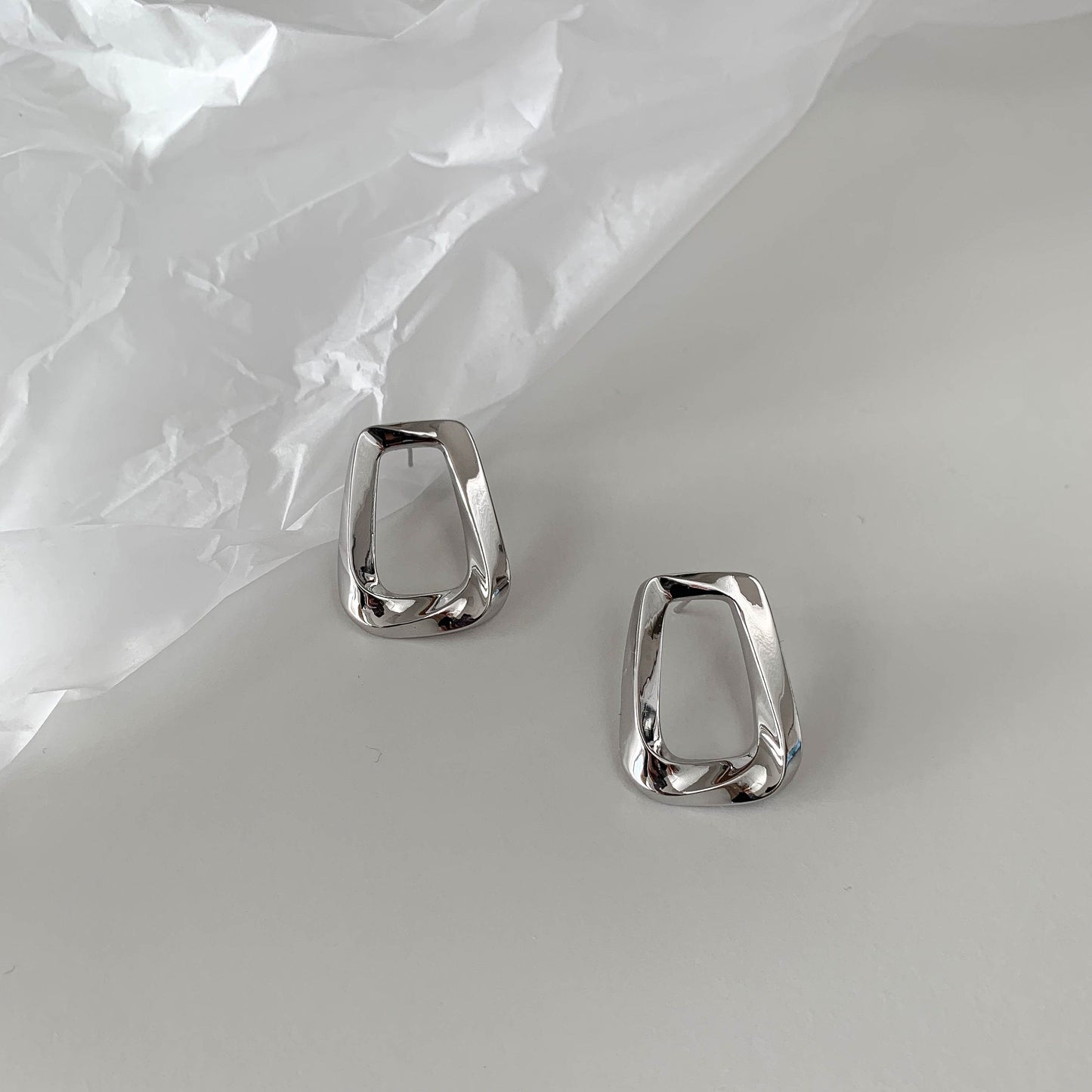 Minimalist Square Earrings