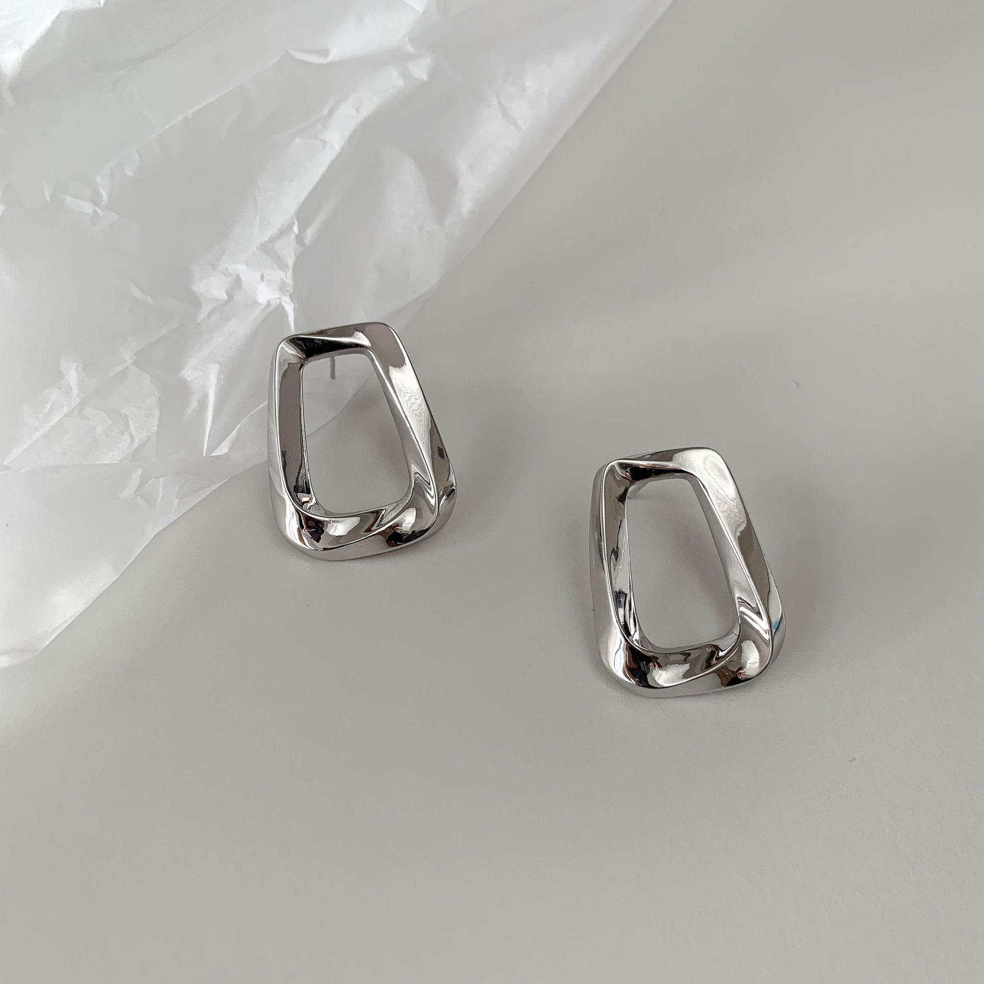 Minimalist Square Earrings